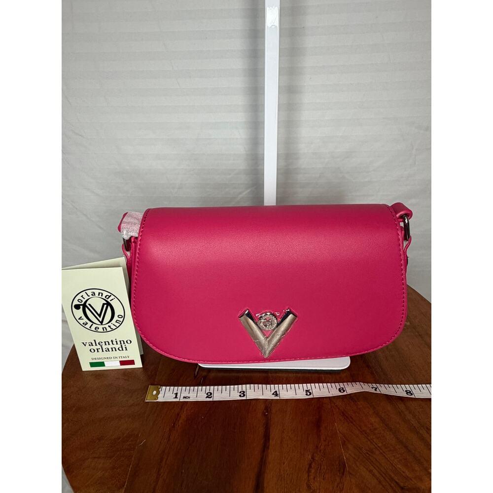 Valentino Orlandi Velora Pink Shoulder Bag NWT MSRP $149 - Picture 9 of 13